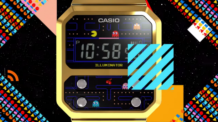 Pac-Man e Casio uniscono le forze in un orologio unico