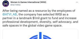 Activision Blizzard: donato 1 milione a Women in Games International