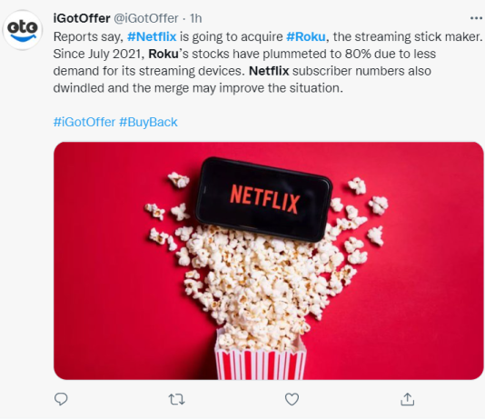 Netflix Roku: il nuovo acquisto della piattaforma streaming
